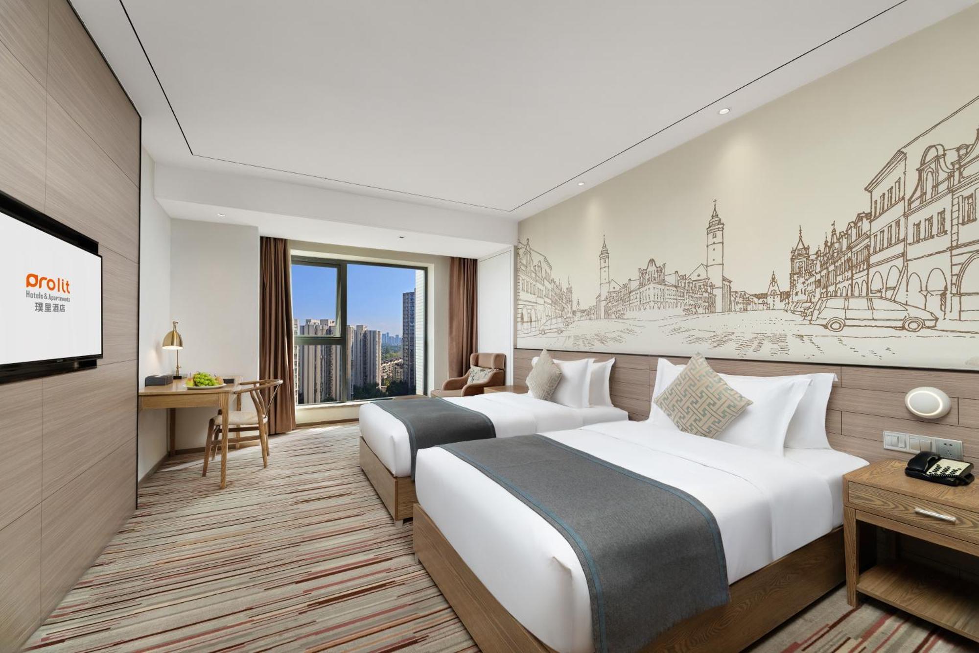 Chengdu Prolit Hotel Extérieur photo